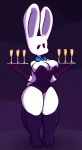  anthro bowtie bunny_ears bunny_girl bunnysuit champagne champagne_flute champagne_glass furry gloves large_breasts leotard rabbit serving_tray tray wide_hips 