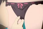  1girl animated animated_gif bow_panties breasts brown_hair fingering gif hentai iinari!_saimin_kanojo iinari21_saimin_kanojo itou_megumi panties rape sex trembling underwear 