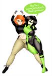  allop breasts cameltoe disney erect_nipples kim_possible kimberly_ann_possible see-through shego thighs 