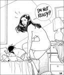 angry ass breasts daughter door dressing monochrome nude room 