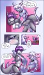 comic femdom furry katsuke_(artist) purple_hair strap-on 