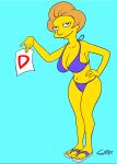  breasts edna_krabappel pussy supe tagme the_simpsons yellow_skin 