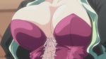  ayabe_yukari big_breasts bounce bouncing_breasts breasts erect_nipples gif green_hair hentai huge_breasts lowres mistal nipples oshiete_re:maid undressing untied 