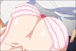  animated animated_gif big_breasts bounce bouncing_breasts bra breasts cleavage flashing gif large_breasts nipples nukidoki! pink_bra poro underwear undressing 