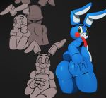  animatronic anthro ass big_ass bow buckteeth chubby cute five_nights_at_freddy&#039;s five_nights_at_freddy&#039;s_2 hand_on_butt lagomorph long_ears looking_at_viewer looking_back machine male mammal mechanical nude presenting presenting_hindquarters rabbit robot solo sssonic2 standing toy_bonnie video_games 