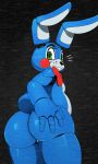  animatronic anthro ass big_ass bow buckteeth chubby cute five_nights_at_freddy&#039;s five_nights_at_freddy&#039;s_2 hand_on_butt lagomorph long_ears looking_at_viewer looking_back machine male mammal mechanical nude presenting presenting_hindquarters rabbit robot solo sssonic2 standing toy_bonnie video_games 