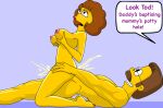  caught maude_flanders ned_flanders orgasm reverse_cowgirl_position the_simpsons 