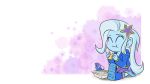 chibi eating equestria_girls friendship_is_magic gif my_little_pony older older_female peanut_butter_crackers ponut_joe safe trixie young_adult young_adult_female young_adult_woman