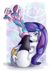 boots breasts equestria_girls explicit flexible friendship_is_magic humanized looking_at_you my_little_pony nail_polish nipples nudity older older_female ponut_joe rarity_(mlp) solo stockings vulva young_adult young_adult_female young_adult_woman