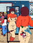 ass cartoon doc_icenogle flash freckles freddy_jones mirror multiple_boys nipple_rings norville_&quot;shaggy&quot;_rogers nude public pussy scooby scooby-doo store tattoo velma_dinkley