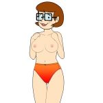  big_breasts glasses panties scooby-doo velma_dinkley 