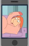  cellphone cellphone_camera cellphone_picture chris_griffin cock_worship family_guy incest lois_griffin mother_&amp;_son 