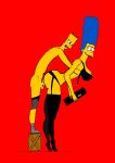  bart_simpson cguy crying from_behind grabbing_breasts marge_simpson the_simpsons 