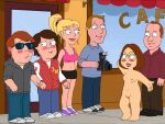  breasts erect_nipples family_guy glasses meg_griffin nude shaved_pussy thighs 