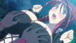  1girl anime big_breasts breast_grab ecchi erect_nipples gif groping huge_breasts nipple_bulge oribe_mafuyu seikon_no_qwaser 