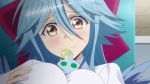 1girl anime breast_grab ecchi female_only gif monster_musume_no_iru_nichijou papi_(monster_musume) suu_(monster_musume) 