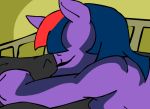  anthro bed breasts closed_eyes equine female friendship_is_magic fur furry gif hair horn horse inside inuyuru mammal my_little_pony open_mouth pony purple_fur purple_hair sideboob solo twilight_sparkle two_tone_hair 