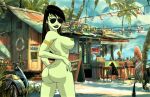  ass breasts kim_possible nipples nude shego sunglasses thighs 
