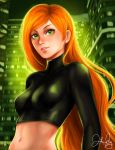  1girl breasts disney female female_only kim_possible kimberly_ann_possible solo 