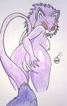 ass belladonna_(trials_of_mana) demon demon_girl feline feline_humanoid nude pussy rdk tail trials_of_mana