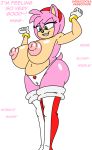  amy_rose ass ayebaz00ka big_ass big_breasts boots breasts chubby colored erect_nipples gift habbodude happy hedgehog hips horny large_ass nipples nude panties plump pussy sega sonic sonic_*(series) sonic_the_hedgehog_(series) text wide_hips 