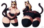  1girl alternate_costume ass big_ass big_breasts blonde_hair blue_eyes breasts cosplay embarrassed huge_ass lucy_heartfilia multiple_views revealing_clothes 