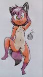 1girl anthro cub female_only fox furry furry_only nude pussy rdk robyn_(ethersaga) small_breasts