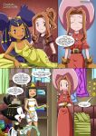  animaniacs comic crossover digimon dot_warner iris iris_(pokemon) lesbian_fantasy_island mimi_tachikawa palcomix pokemon tachikawa_mimi yuri 
