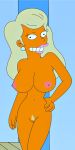  breasts nipples nude pubic_hair pussy the_simpsons titania_(the_simpsons) 