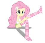  cute equestria_girls fluttershy friendship_is_magic my_little_pony pink tights 
