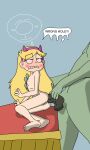  1boy 1girl anal blonde_hair blue_eyes nipples pussy sex sex_from_behind star_butterfly star_vs_the_forces_of_evil 