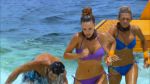  big_breasts bikini bouncing_breasts breasts gif jiggle morgan_mcleod ocean running survivor water 