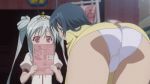  animated_gif anime ass bent_over ladies_versus_butlers! panties skirt 