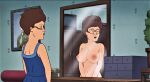  breasts edit erect_nipples glasses king_of_the_hill mirror peggy_hill 