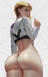 arched_back ass_focus big_ass blonde_hair bottomless butt_crack cropped_hoodie fat_ass ghost_spider green_eyes gwen_stacy hoodie huge_ass ignite_(artist) ignitesart long_sleeves marvel marvel_comics no_panties no_pants older older_female short_hair small_breasts spider-gwen spider-man:_into_the_spider-verse spider-man_(series) thick_thighs thin_waist wide_hips young_adult young_adult_female young_adult_woman