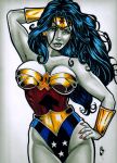 big_breasts breasts dc dc_comics diana_prince huge_breasts looking_at_viewer non-nude orvilleart_(artist) wonder_woman wonder_woman_(series)