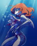  1girl angry female female_only furry mermaid ocean redhead shark solo what what_has_science_done where_is_your_god_now 