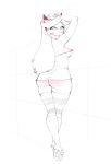  1girl ass breasts disney high_heels legoman lm_(legoman) looking_back nipples sideboob star_butterfly star_vs_the_forces_of_evil thighhighs 