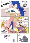  1girl ahegao all_fours anthro anus comic doggy_position fingering flap_flap_flap flying from_behind furry half-closed_eyes humor male miles_&quot;tails&quot;_prower open_mouth rouge_the_bat running sega sex shocked sonic_the_hedgehog tears toufu_(artist) what wings 