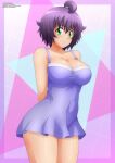  big_breasts big_hips huge_breasts purple_hair yukino_akaihi yukino_memories zel-sama 