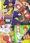  comic crossover digimon iris iris_(pokemon) lesbian_fantasy_island mimi_tachikawa palcomix pokemon tachikawa_mimi yuri 