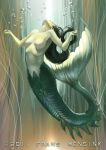  1girl female female_only frans_mensink mermaid solo 