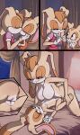 age_difference big_breasts blush comic completely_nude completely_nude_female cream_the_rabbit cub daughter furry furry_female g_reaper gr incest kissing looking_pleasured milf mother_&amp;_daughter nude nude_female panels rabbit sega small_breasts sonic sonic_the_hedgehog_(series) vanilla_the_rabbit yuri