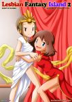  comic cover_page crossover digimon kari_kamiya lesbian_fantasy_island may palcomix pokemon tagme yuri 