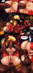  anal anus ass breasts dat_ass double_anal full_nelson huge_ass lady_deadpool marvel penis pussy pussy_juice shadman tied weapon 