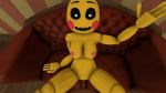  1girl android animatronic avian bird breasts chica_(fnaf) couch couch_sex five_nights_at_freddy&#039;s five_nights_at_freddy&#039;s_2 male missionary_position nipples penis pussy robot sex toy_chica vaginal_penetration vaginal_sex 