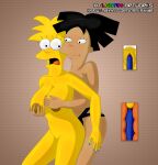 amy_wong breasts crossover female_only futurama ht_artworks lisa_simpson sex strap-on tagme the_simpsons vaginal vulva yuri