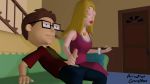 3d american_dad animation_gangstar couch francine_smith gif handjob incest looking_at_penis loop mother_&amp;_son remote steve_smith