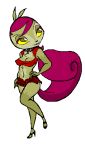 1_girl furry jiveguru_(artist) original original_character scarlet_squrrel_(jiveguru) skirt solo squirrel