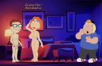  american_dad big_breasts big_penis chris_griffin crossover erect_nipples erect_penis family_guy glasses lois_griffin nude shaved_pussy steve_smith thighs 